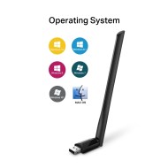 ARCHER T2U Plus Yüksek Menzilli AC600 Çift Bantlı USB Wifi Adaptörü